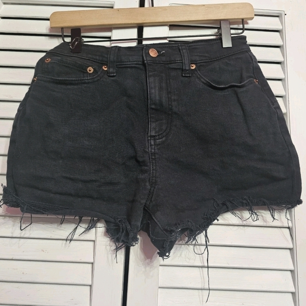 Victoria's Secret Pink •‎ Black Denim Shorts